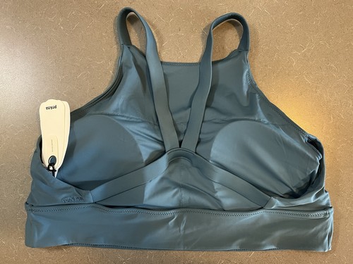 prAna Marine Street Top Catalina Blu Donna XL Sportivo Nuoto Coppe Rimovibili - Foto 2 di 5