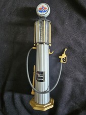 Gearbox 12" Amoco Silver Gas Pump Bank Possible Prototype Petroliana Rare