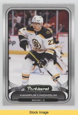2023-24 Upper Deck Parkhurst Silver Foil Hampus Lindholm #26 READ t6a