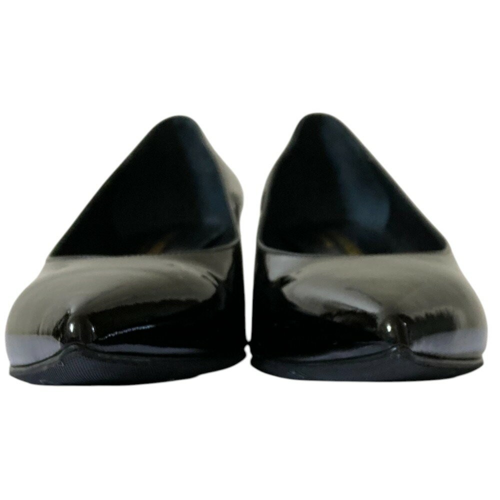 Saint Laurent Paris Shoes Pumps Heel EU 36.5 US 6.5 Patent Leather Black Auth thumbnail 3