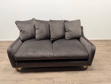 Habitat Swift Velvet 2 Seater Sofa – Grey