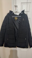 Michael Kors Puffer Jacket w/Faux Fur Hood barely Worn 
