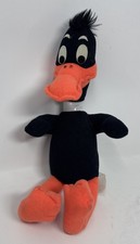 VTG Daffy Duck 1971 Warner Brothers 13 inch Plush Mighty Star Looney Tunes Read