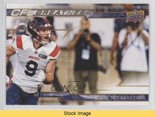 2023 Upper Deck CFL CFL Greatness Gold Jake Wieneke #CG-WI READ 0w6
