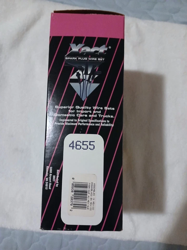 Nissan 240sx S13 replacement Xact Ehanced Silicone Spark Plug Wire Set.  - Image 3 of 4