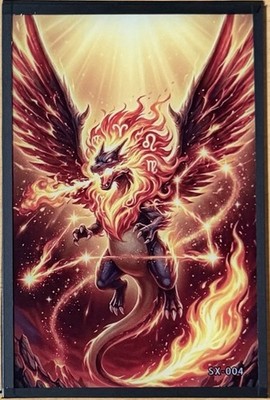Charizard Pokémon Art Board Phoenix Limited Edition Serial #SX-004