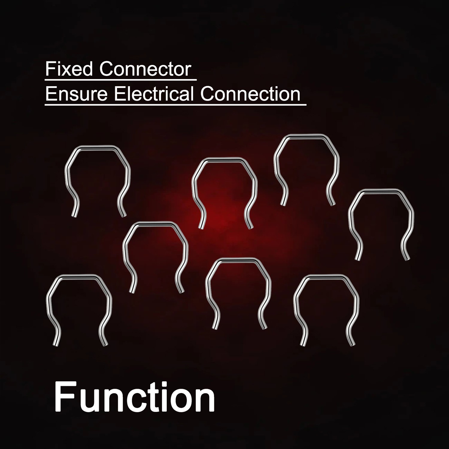 Set of 8 Fuel Injector Connector Clip for Ford 6.0L Powerstroke Diesel 03-10