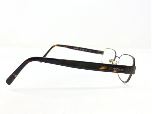Hackett HEK 1102 90 54-17-145 Dark Gunmetal Metal Full Rim Eyeglasses Frame R880 - Picture 4 of 8
