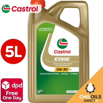 CASTROL EDGE PROFESSIONAL LONGLIFE 5W30 FULLY SYNTHETIC 5L