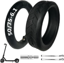 50/75-6.1 scooter tire Replacement, 8.5 Inch Tire and Tube Set,8 1/2×2 Tire... 