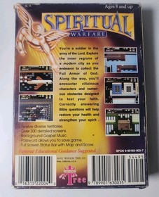 Spiritual Warfare - Nintendo NES Game And Box Only Tested Authentic 