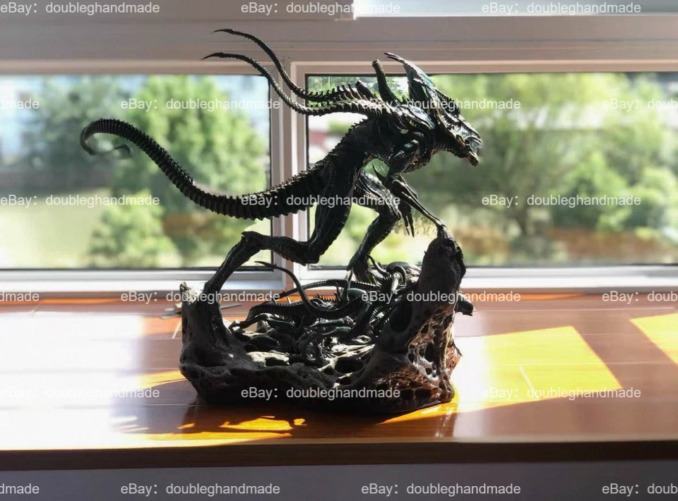 Sideshow Alien King,带所有配件,无损坏,有库存,雕像 — 第 3/4 张图片