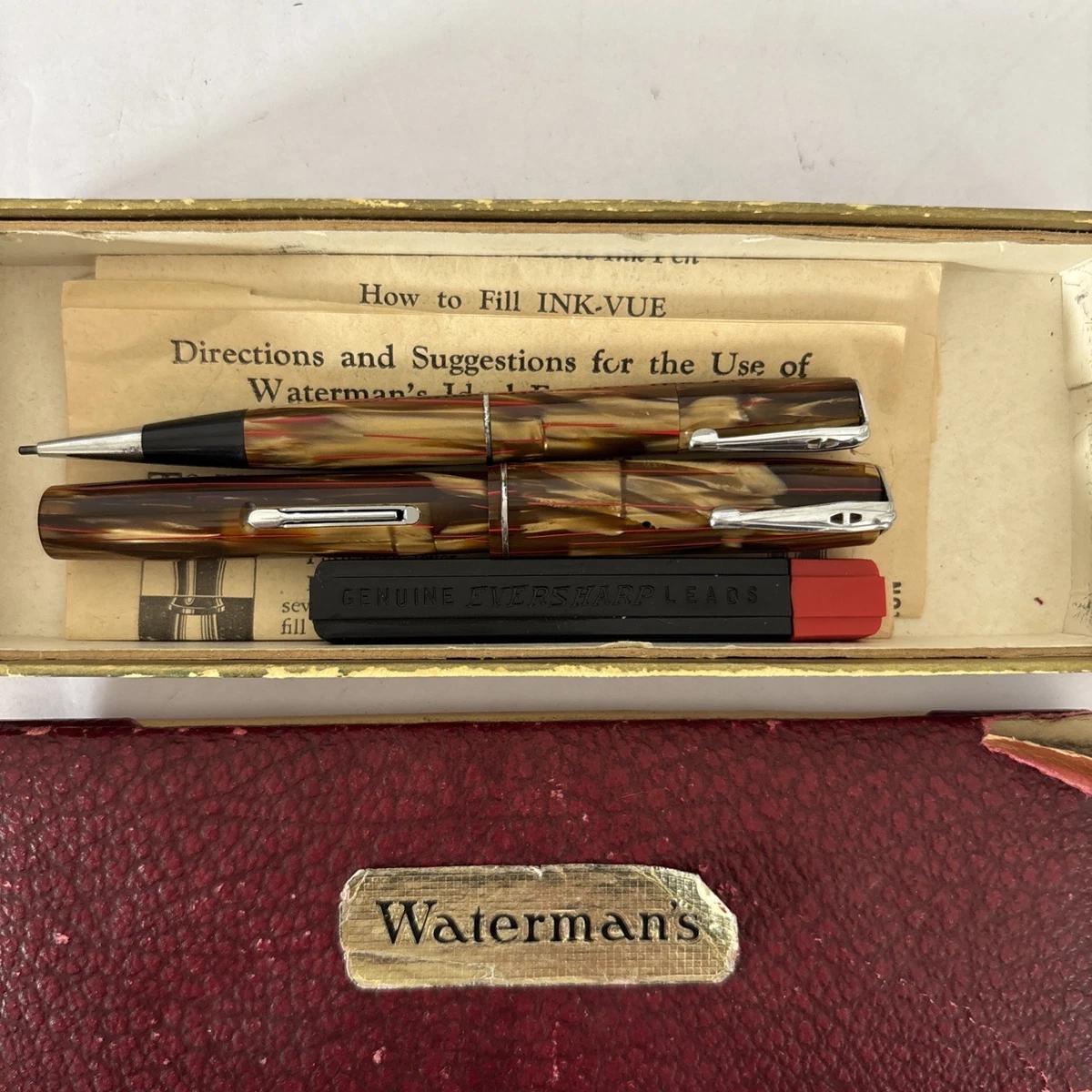 Gold, 14K Nib Collectible Waterman Fountain Pens for sale | eBay