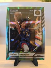 2024-25 Panini Donruss - Julian Strawther #182 Holo Green Laser