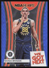 2019-20 Hoops Premium Stock We Got Next Blue Goga Bitadze #12 Pacers
