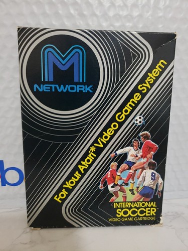 International Soccer, Atari 2600, M Network / Mattel 1982, CIB, Tested