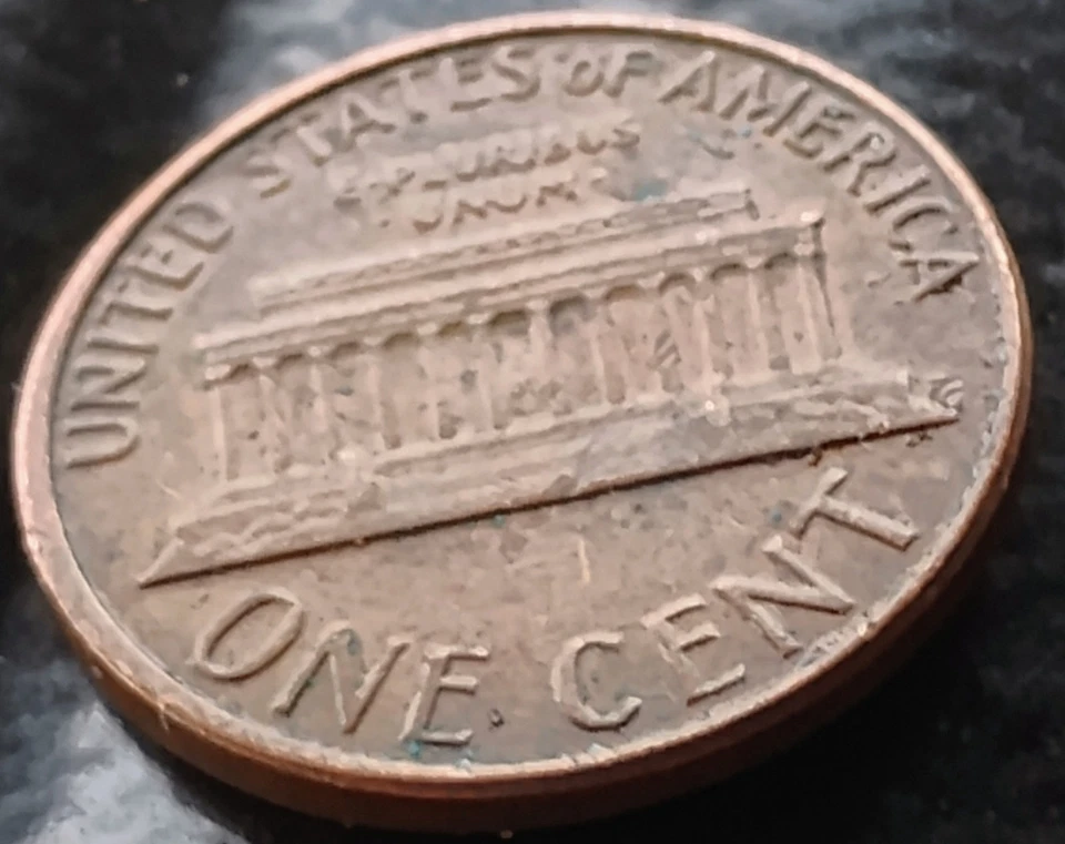 1971-S Lincoln Memorial Cent RB (Strike Doubling) - Image 2 of 2