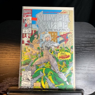 Silver Sable & The Wild Pack #1 Steven Frank 1992 Spider-Man Marvel Comics