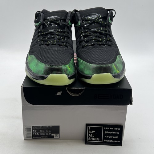 Size 16 - Nike Victor Wembanyama x Air Zoom GT Hustle 2 Alien (FZ7309-900) - Picture 2 of 9