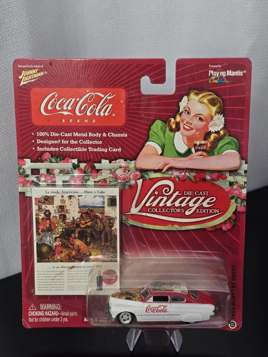 ジョニーライトニング Vintage collectors editionコーラ Unboxing: 20 Year Old Coca-Cola Poster Car Collection | Johnny