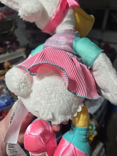 "Vestido de felpa rosa pato margarita exclusivo de Disney World Riviera Resort 12""" - Imagen 14 de 23