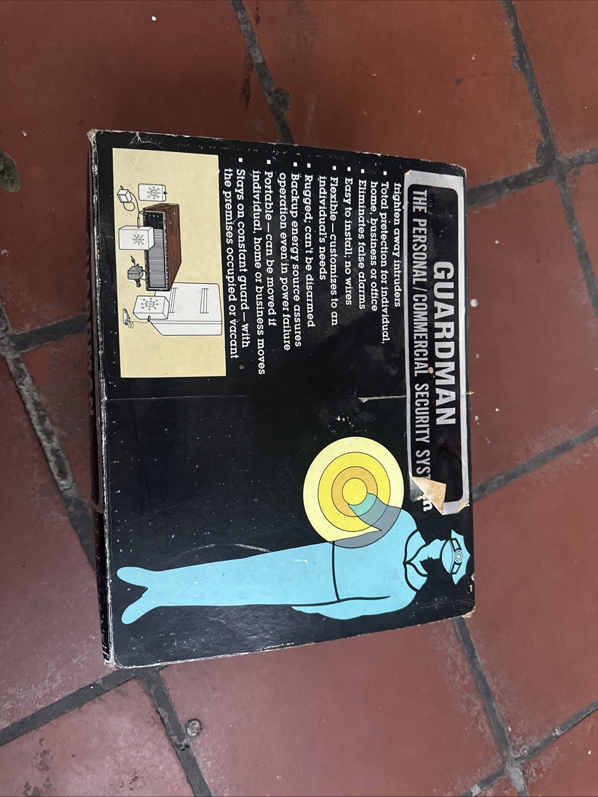 Vintage  Guardman The Personal /commercial Security  System 