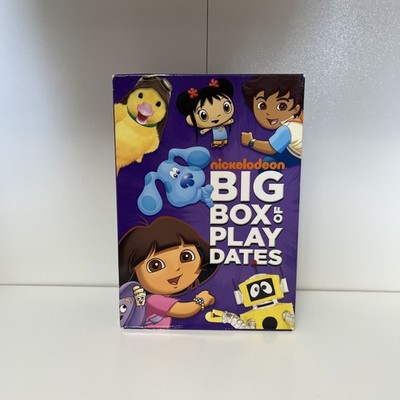 Nickelodean Big Box of Play Dates DVD Good Condition DVD 3 Disc
