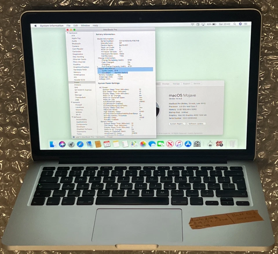 Apple MacBook Pro 13" 2012 · i7 · 8GB · 500GB, photo 1 of 5