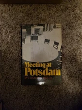 Meeting at Potsdam by Charles J. Mee - Hardcover 1975 Book With Companion Guide