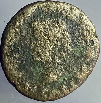 Emperor Tiberius in Memory of Augustus As Roman Coin 14AD-37AD Camp Gates Scarce