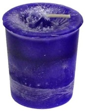 Crystal Journey Third Eye Chakra Votive Candle - Energy  Intuition