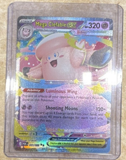 Mega Clefable ex 031/088 Me03: Perfect Order Holo