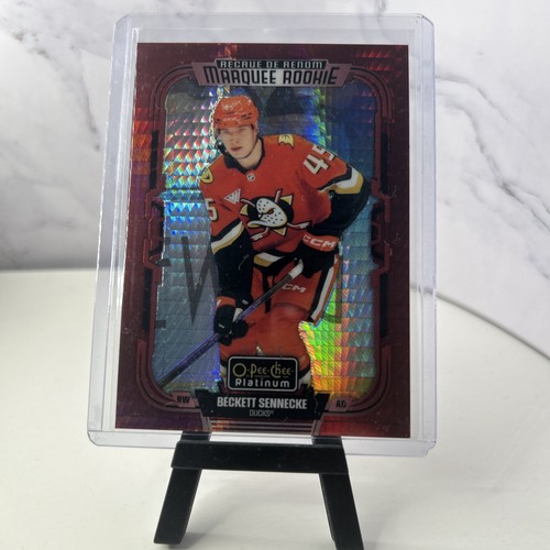 Beckett Sennecke [Red Prism] #P-9 2025 O-Pee-Chee Platinum Preview card