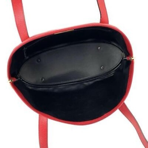 Yves Saint Laurent YSL Cassandra Shoulder Bag Leather Red Authentic F12181392 - Picture 17 of 24