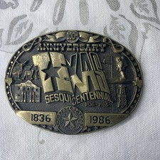 Buckle Vintage Texas Sesquicentennial Limited Edition
