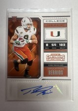 2018 Panini Contenders Draft Picks - College Ticket Braxton Berrios #282 Auto RC