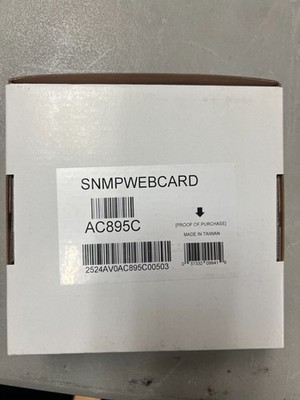 TrippLite SNMP Webcard AC895C