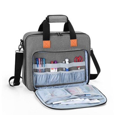 LUXJA Embroidery Project Carry Case, Embroidery Kits Storage Bag (Bag Only), ...