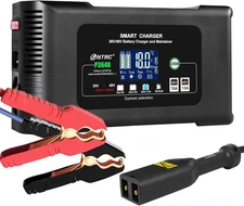 Premium 36V and 48V Golf Carts Charger,18Amp Smart 18A Charger +D Style Plug 