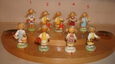 1x   Flade  /Wiltner Flachshaar Figur  M&auml;dchen    Olbernhau