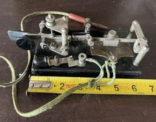 Vintage Vibroplex Bug Telegraph Code Key Coder