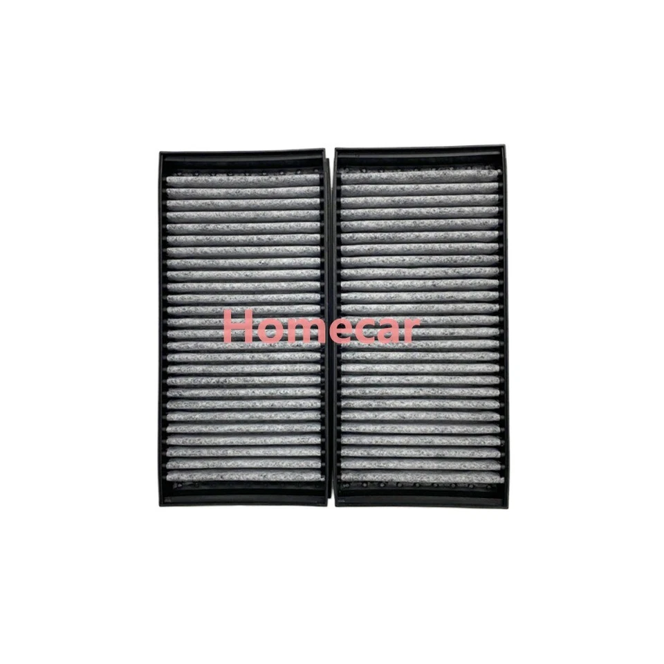 Engine Activated Charcoal Cabin Air Filter Kit For BMW E70 E71 X5 X6 64119248294 - Image 3 of 4