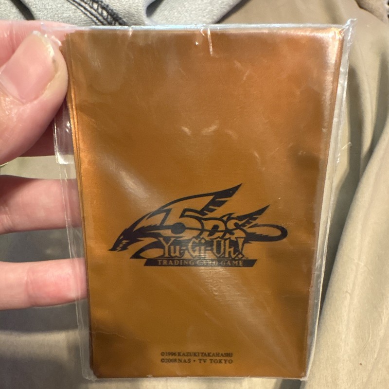 Konami Yu-Gi-Oh! 5D's Gold Premium Gloss Sleeves 50ct Japanese Size 35pt