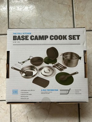 Stanley Base Camp Cook Set for 4 – 21 Piece Stainless Steel
