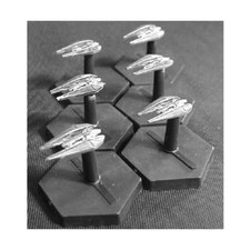 Agents of Gaming Babylon 5 Fleet Scale Mini Narn Thentus Frigate Pack New