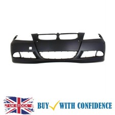 Front Bumper Primed Standard W/ Pdc No Washer Hole Fits BMW 3 E90 E91 2005-2008