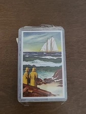 Vintage E.E. Fairchild Playing Cards, Of The Coast, Camden Maine, Sealed No Box