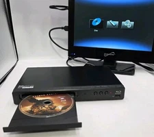 Funai Blu-ray Disc Player with USB Port NB500FX5F No Remote Tested Works