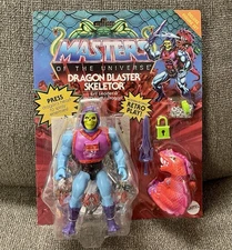 Masters of the Universe Origins Deluxe Dragon Blaster Skeletor 2022 Unpunched