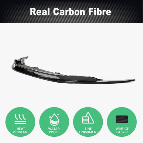 Se adapta a Audi R8 V10 2016-18 Dry Carbon labio delantero alerón labio espada - Imagen 5 de 11